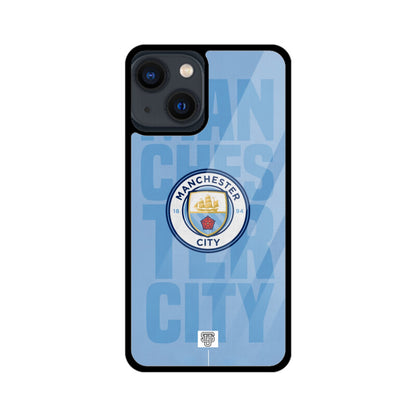 Man City iPhone Glass Case