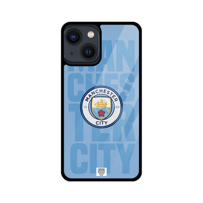 Man City iPhone Glass Case