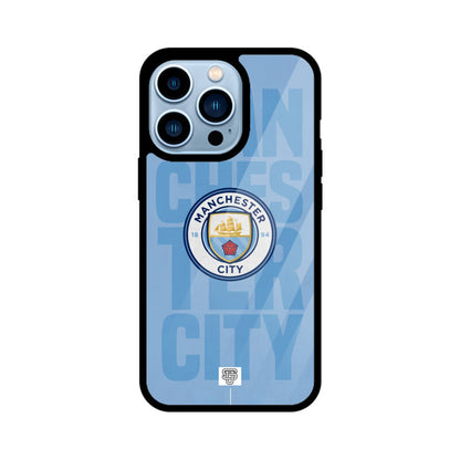 Man City iPhone Glass Case