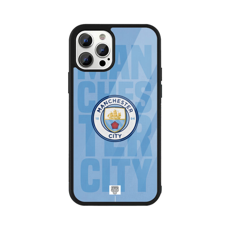 Man City iPhone Glass Case
