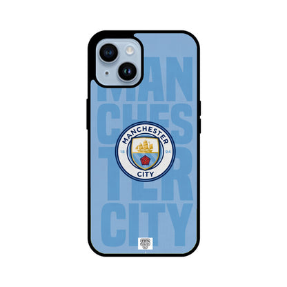 Man City iPhone Glass Case