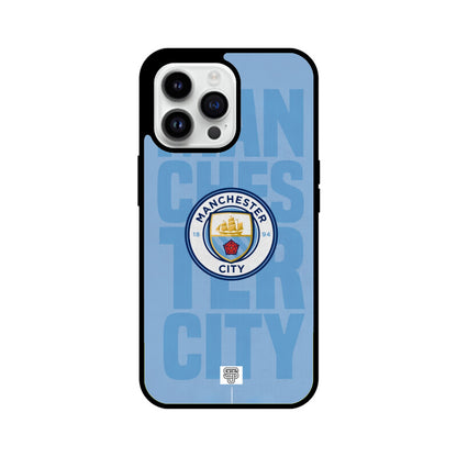 Man City iPhone Glass Case