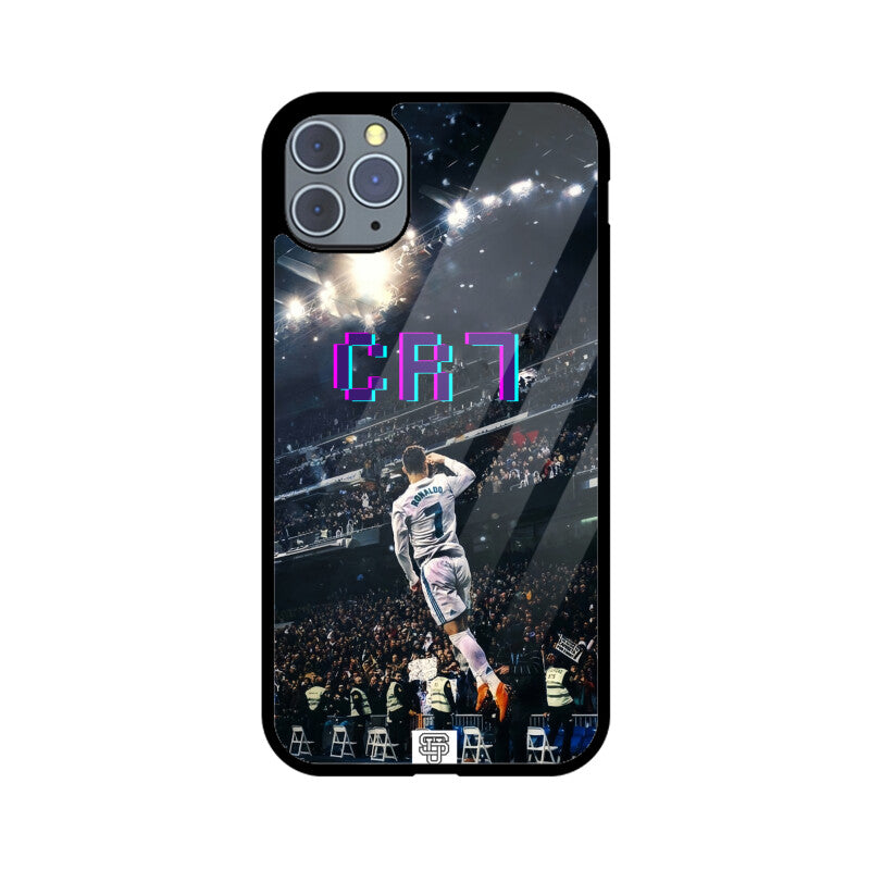 CR7 iPhone Glass Case