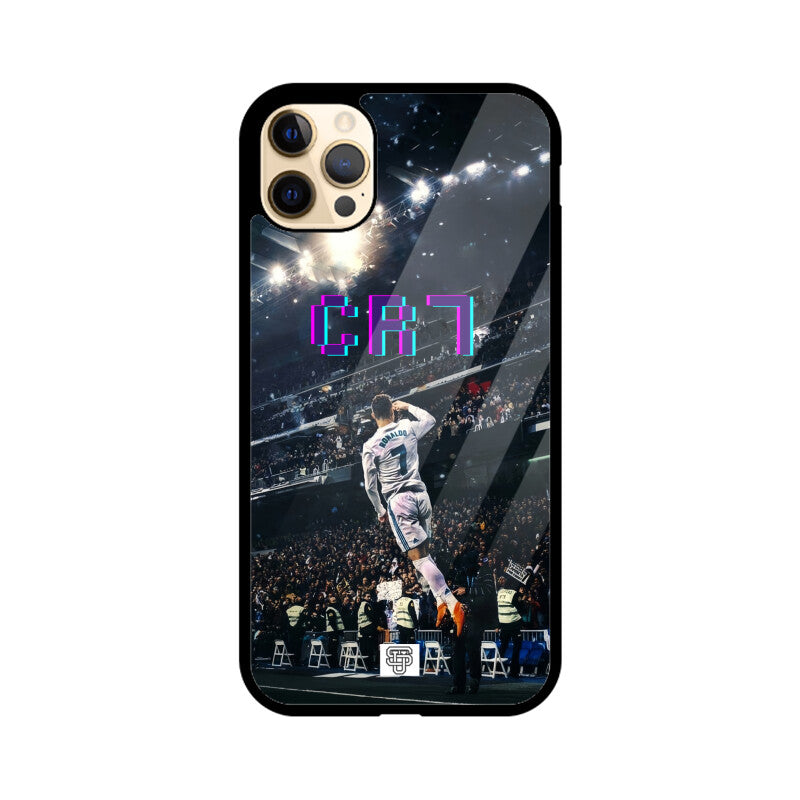CR7 iPhone Glass Case