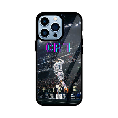 CR7 iPhone Glass Case