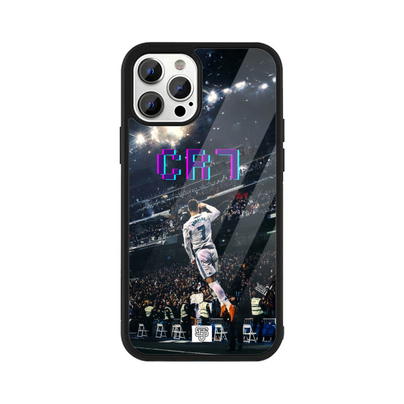 CR7 iPhone Glass Case