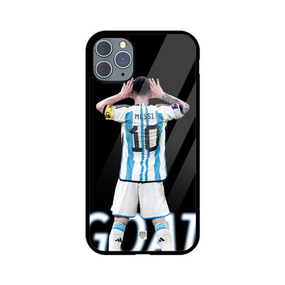 Messi iPhone Glass Case