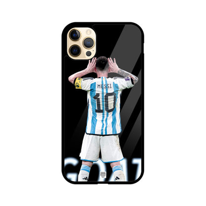 Messi iPhone Glass Case