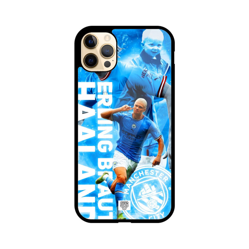 Haaland iPhone Glass Case