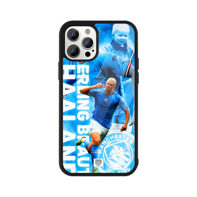 Haaland iPhone Glass Case