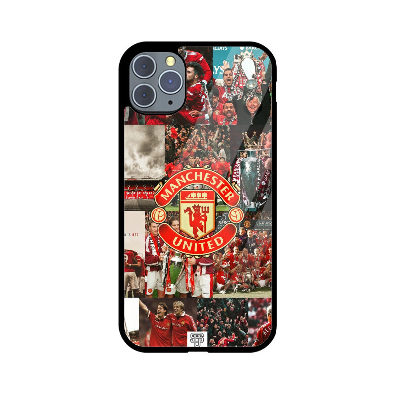 Man Utd iPhone Glass Case