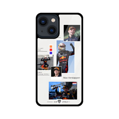 Max Verstappen iPhone Glass Case