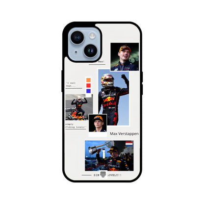 Max Verstappen iPhone Glass Case