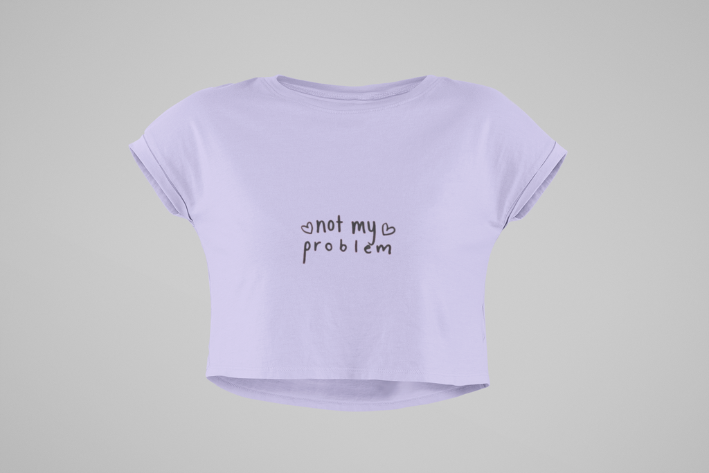 Lavender NMP Crop Top
