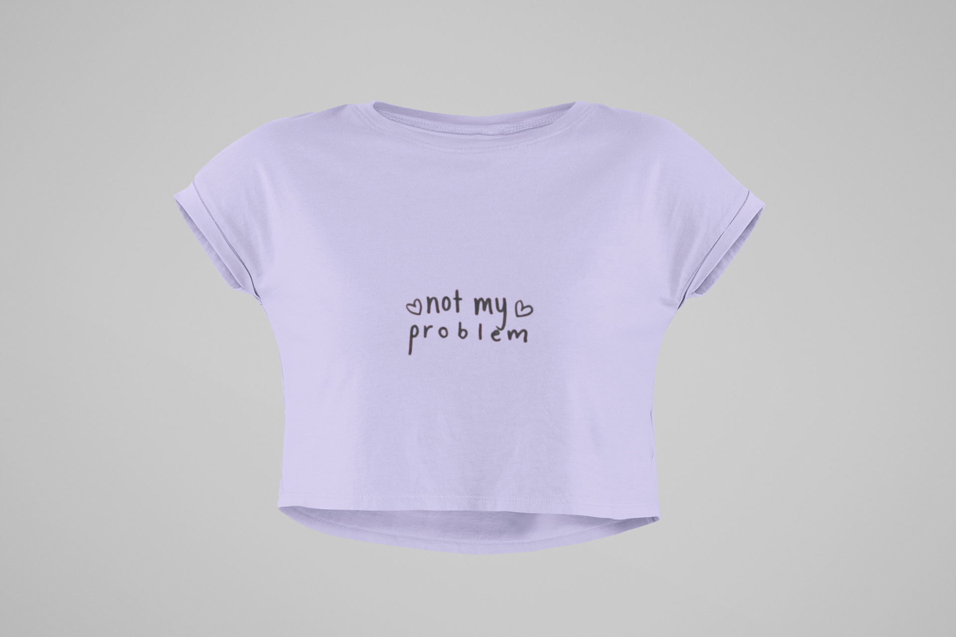 Lavender NMP Crop Top