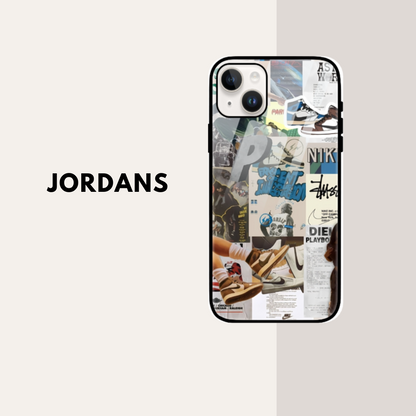 Jordan IPhone Glass Back Cover