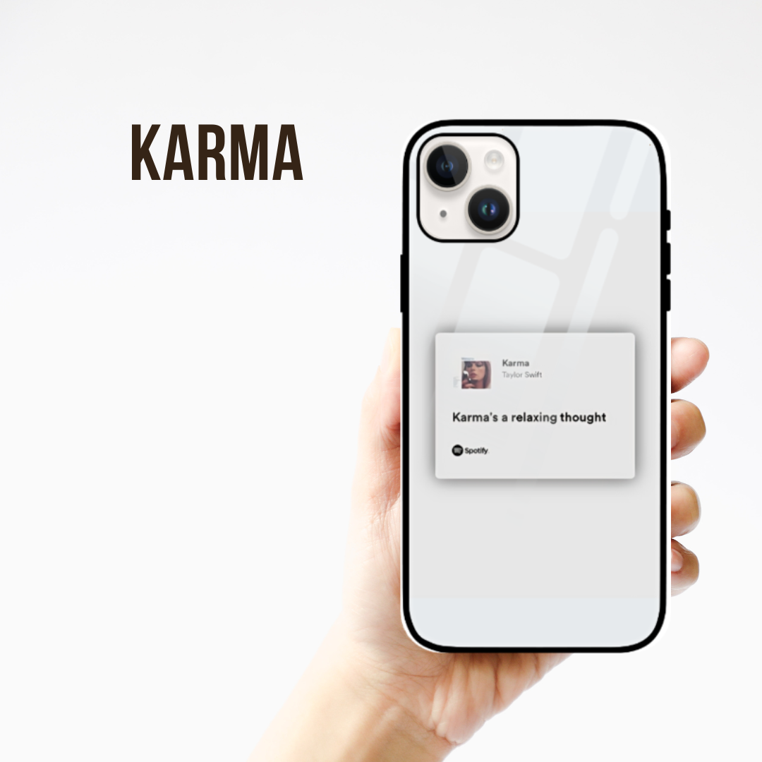 Karma iPhone Glass Cover