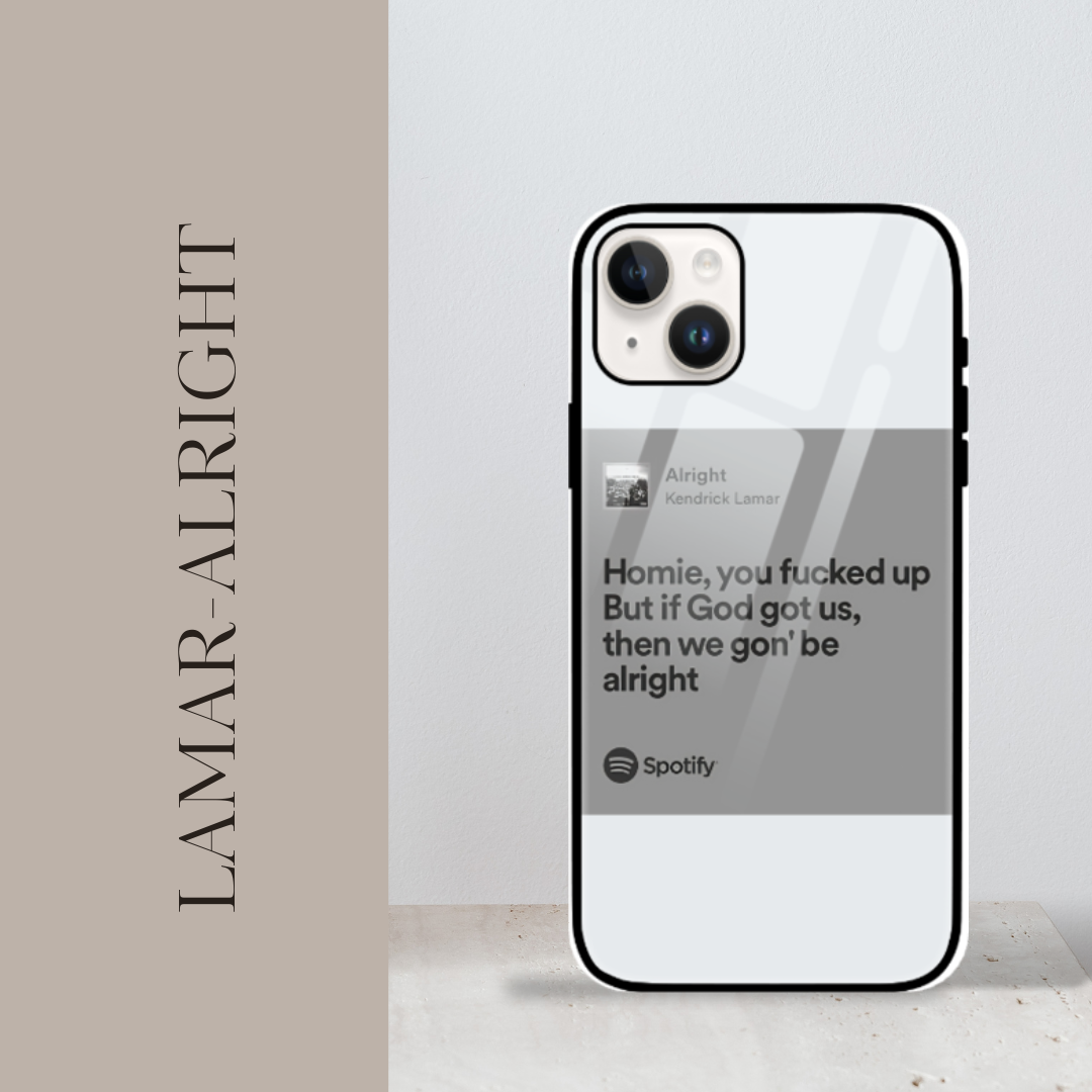 OG Kendrick iPhone Glass Cover