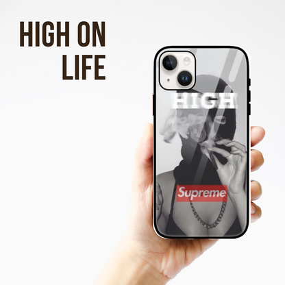 High IPhone Glass Back Cover