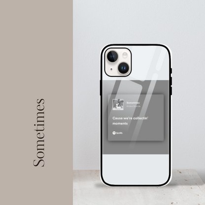 Sometimes Spotify iPhone Glass Cover