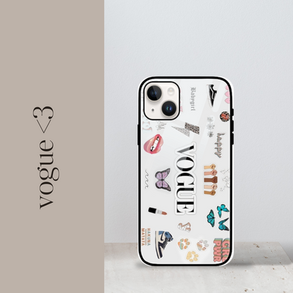 Vogue iPhone Glass Case