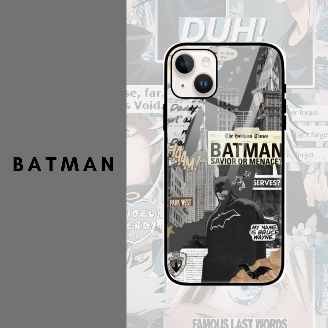 Batman iPhone Glass Cover