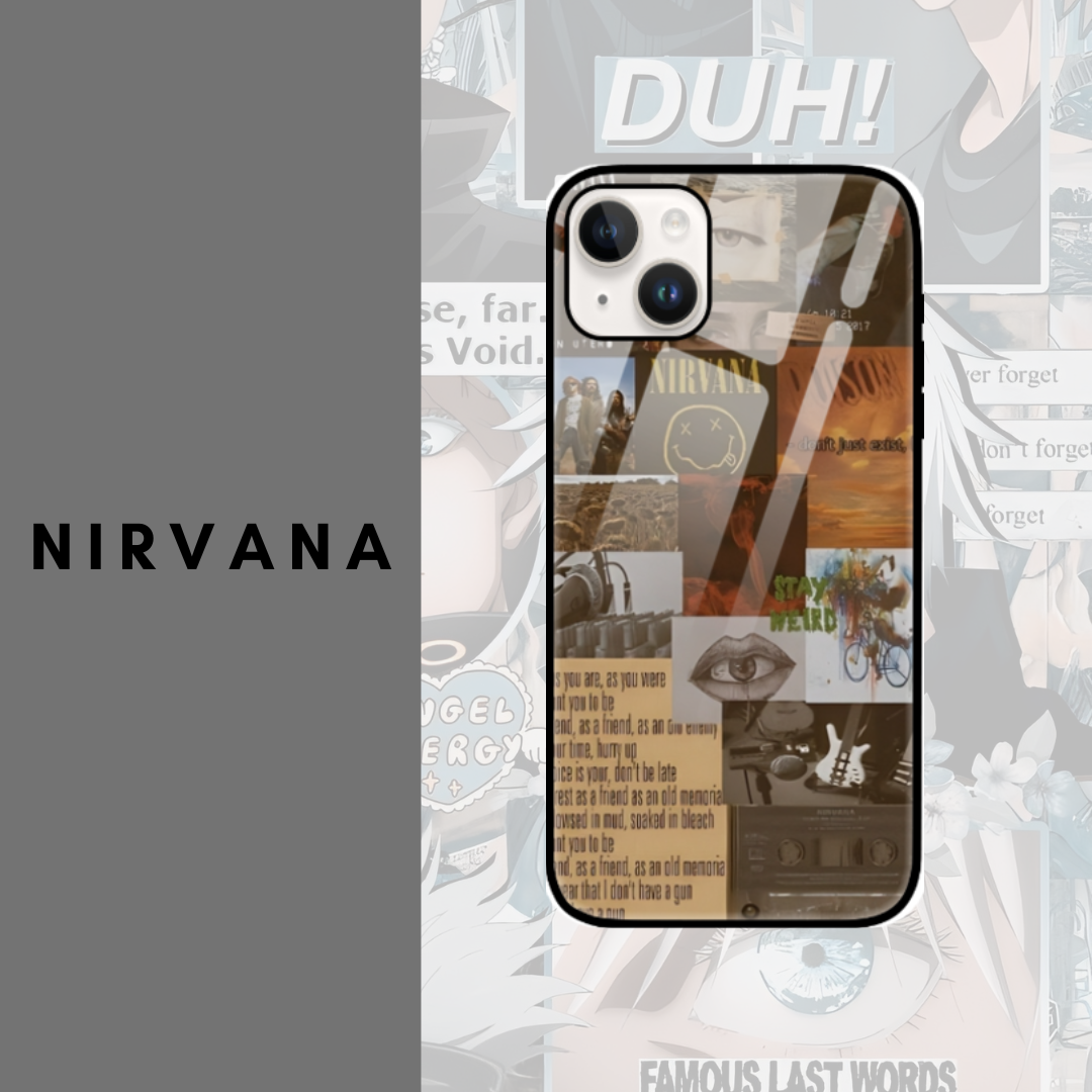 Nirvana iPhone Glass Cover