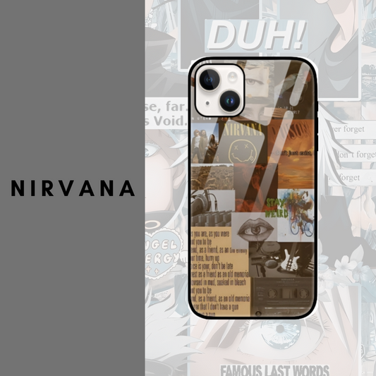 Nirvana iPhone Glass Cover
