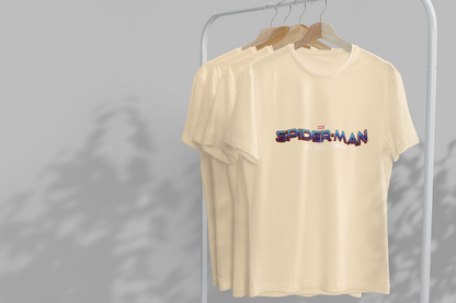 Spiderman Beige Oversized Tee