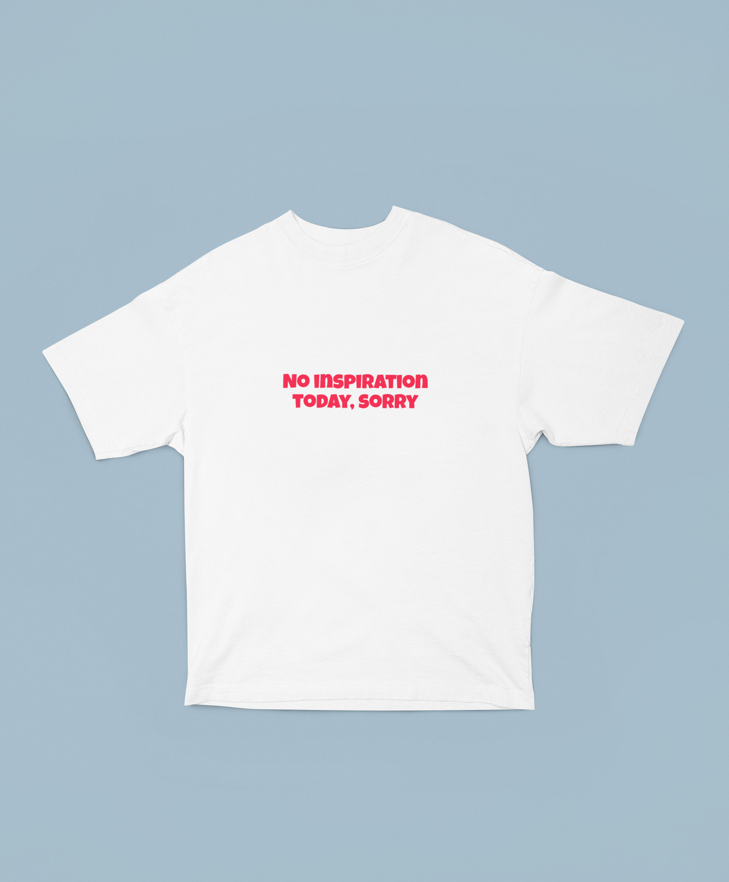 No Inspiration Relaxed Fit Tee