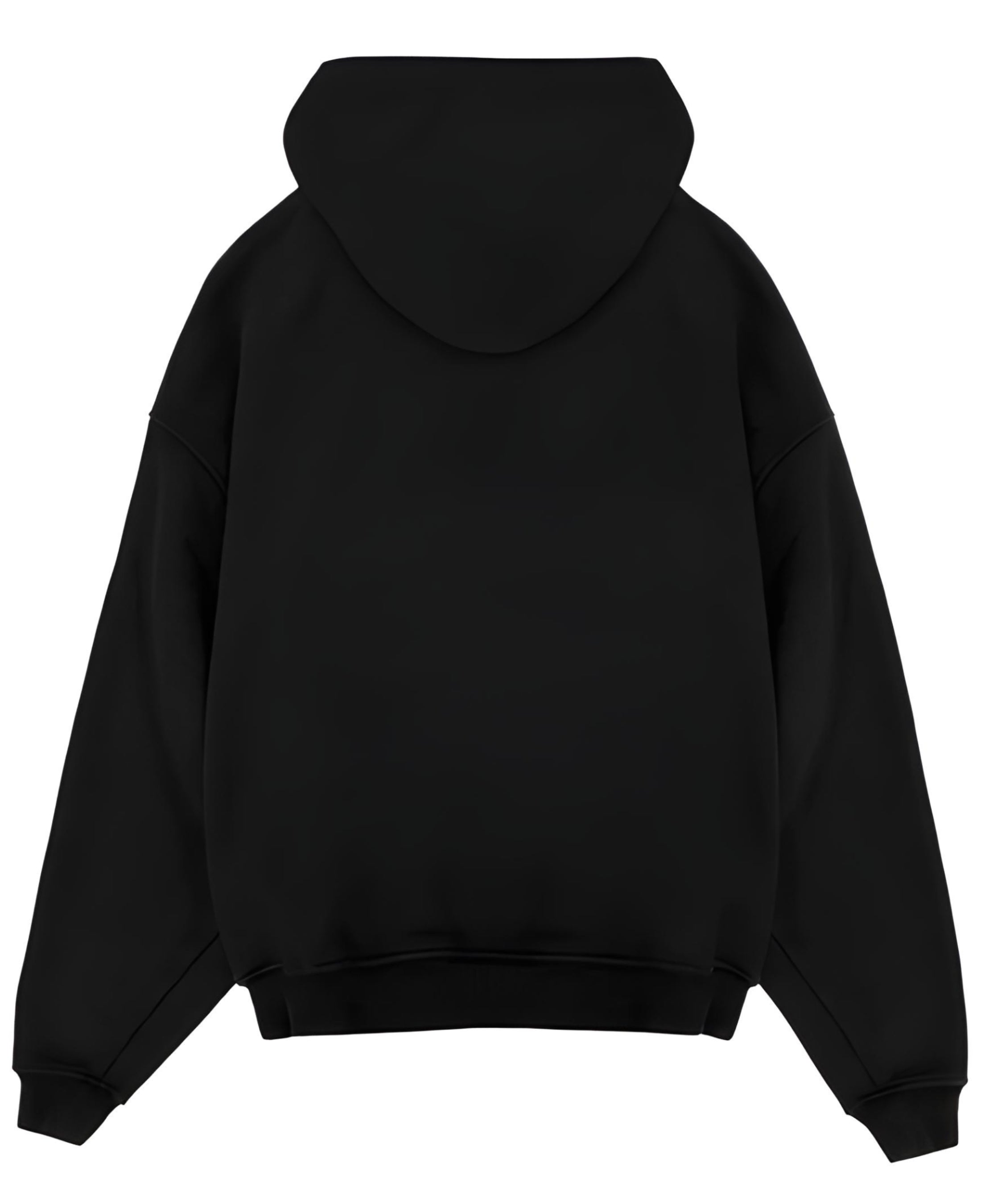 Zipper Hoodie Back Design