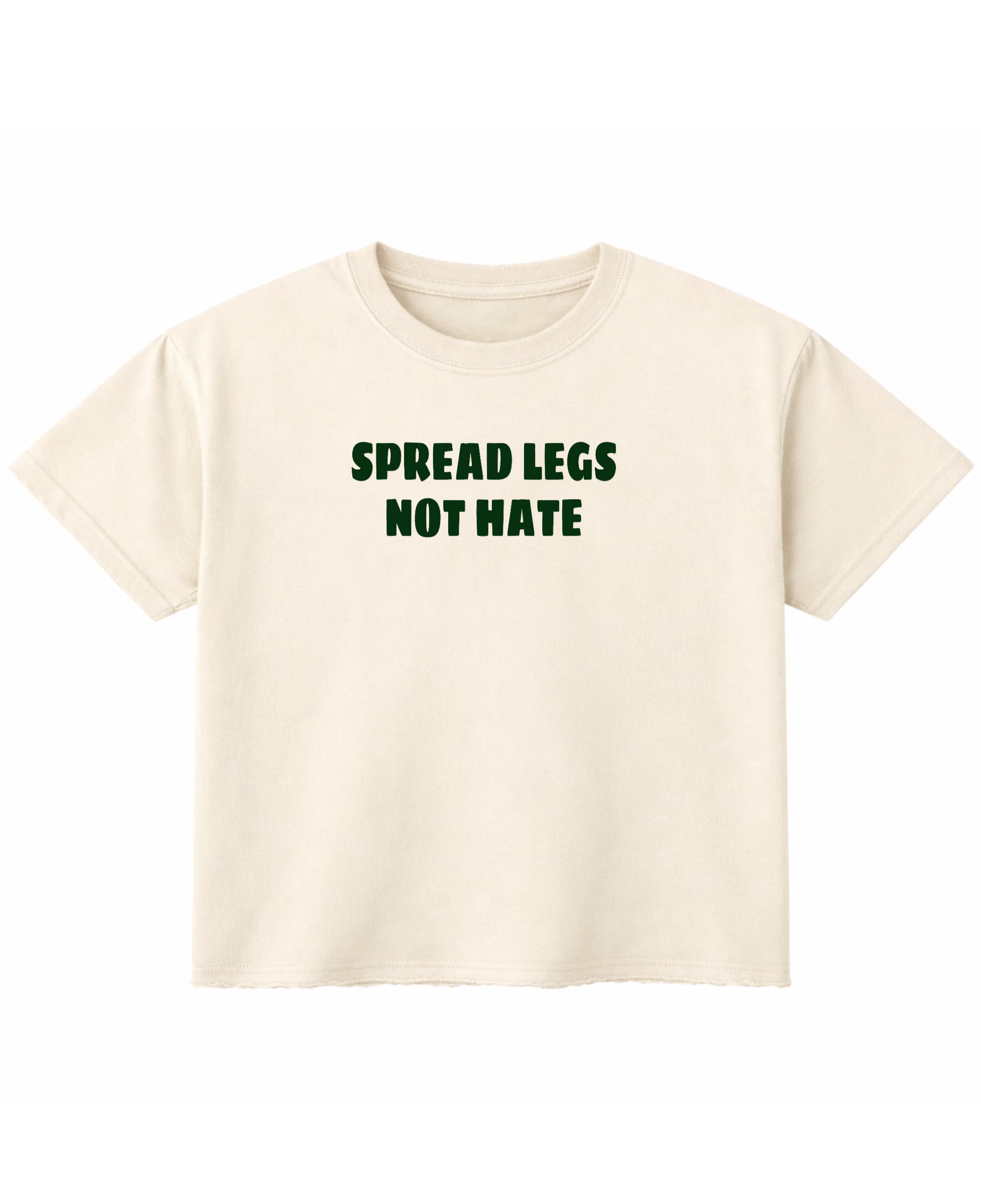 Off White Boxy Fit T-shirt Front Design