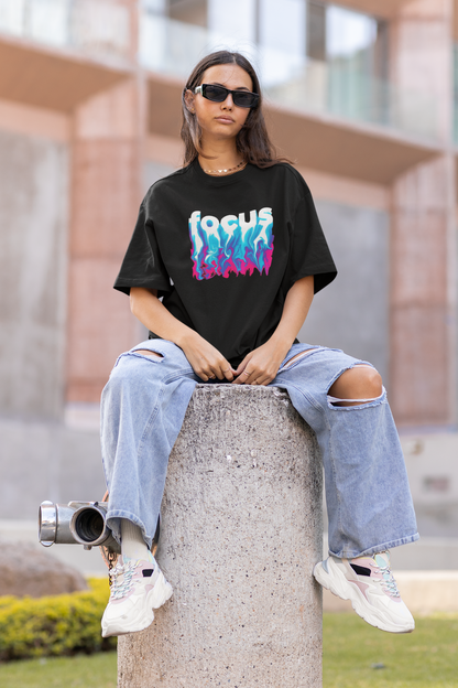 Focus Oversized Fit Tee