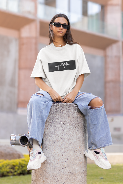 Utopia Unisex Oversized Fit Tee