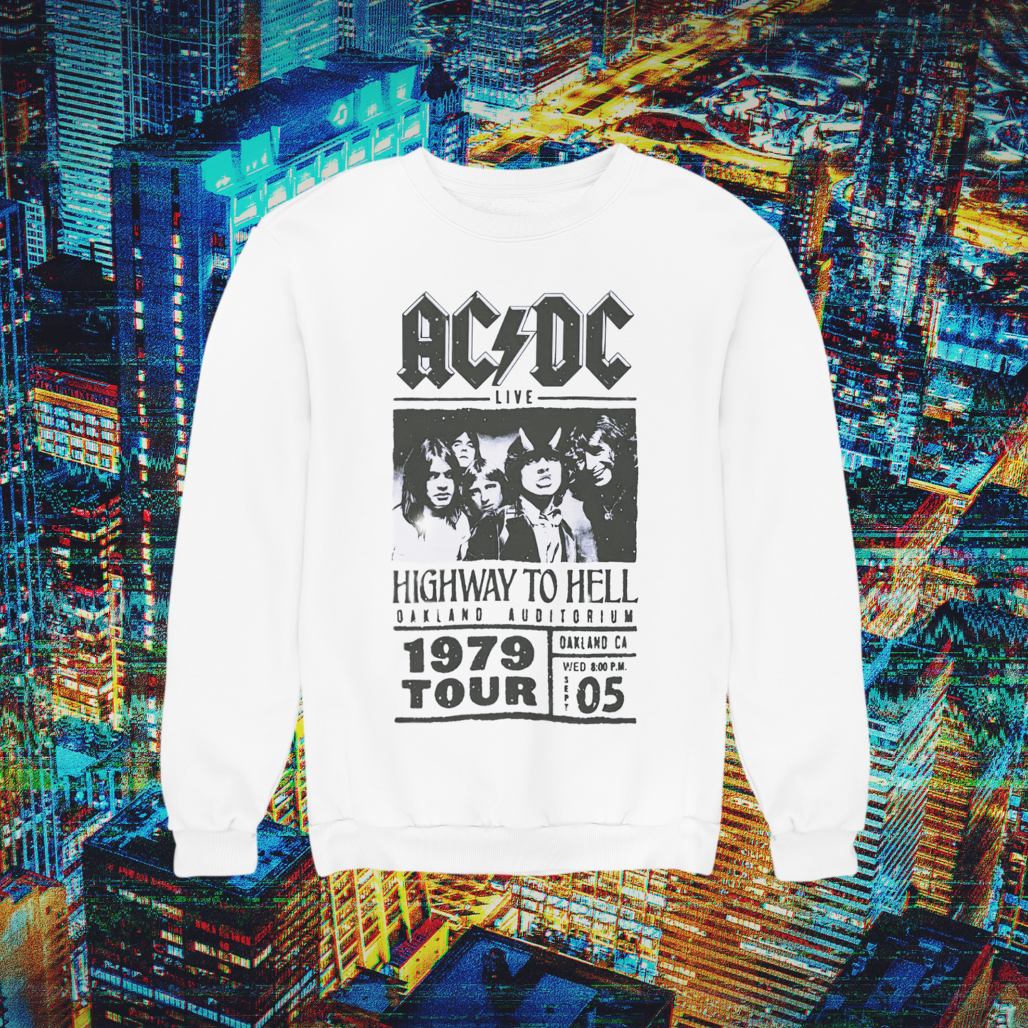 AC DC Oversized Sweatshirt