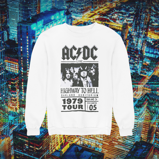 AC DC Oversized Sweatshirt