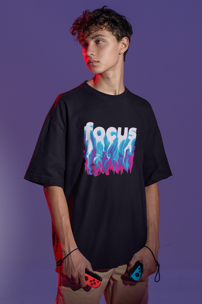 Focus Oversized Fit Tee