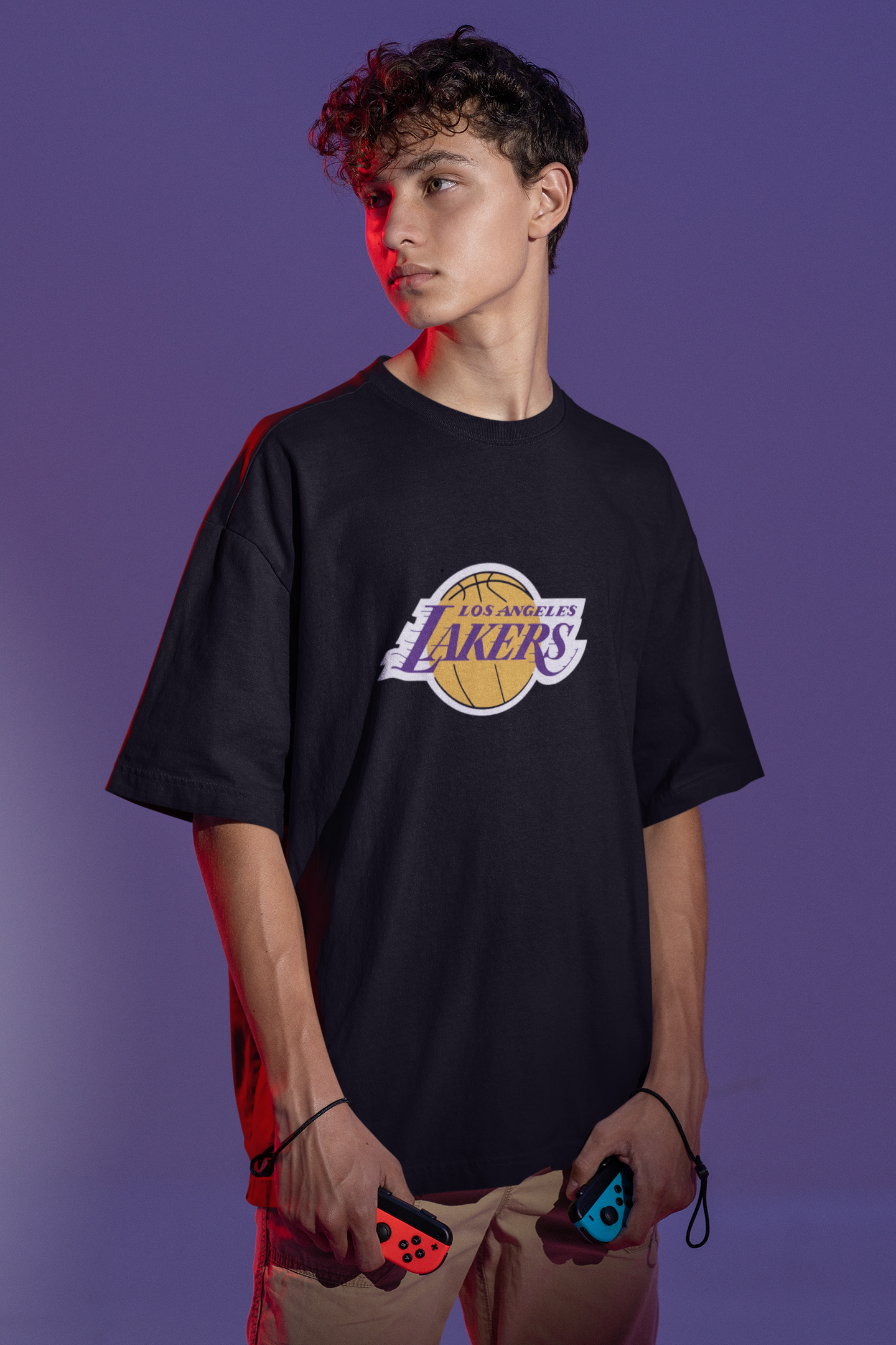 Lakers Oversized Fit Tshirt