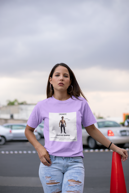 Astroworld Light Purple Unisex Oversized Tshirt