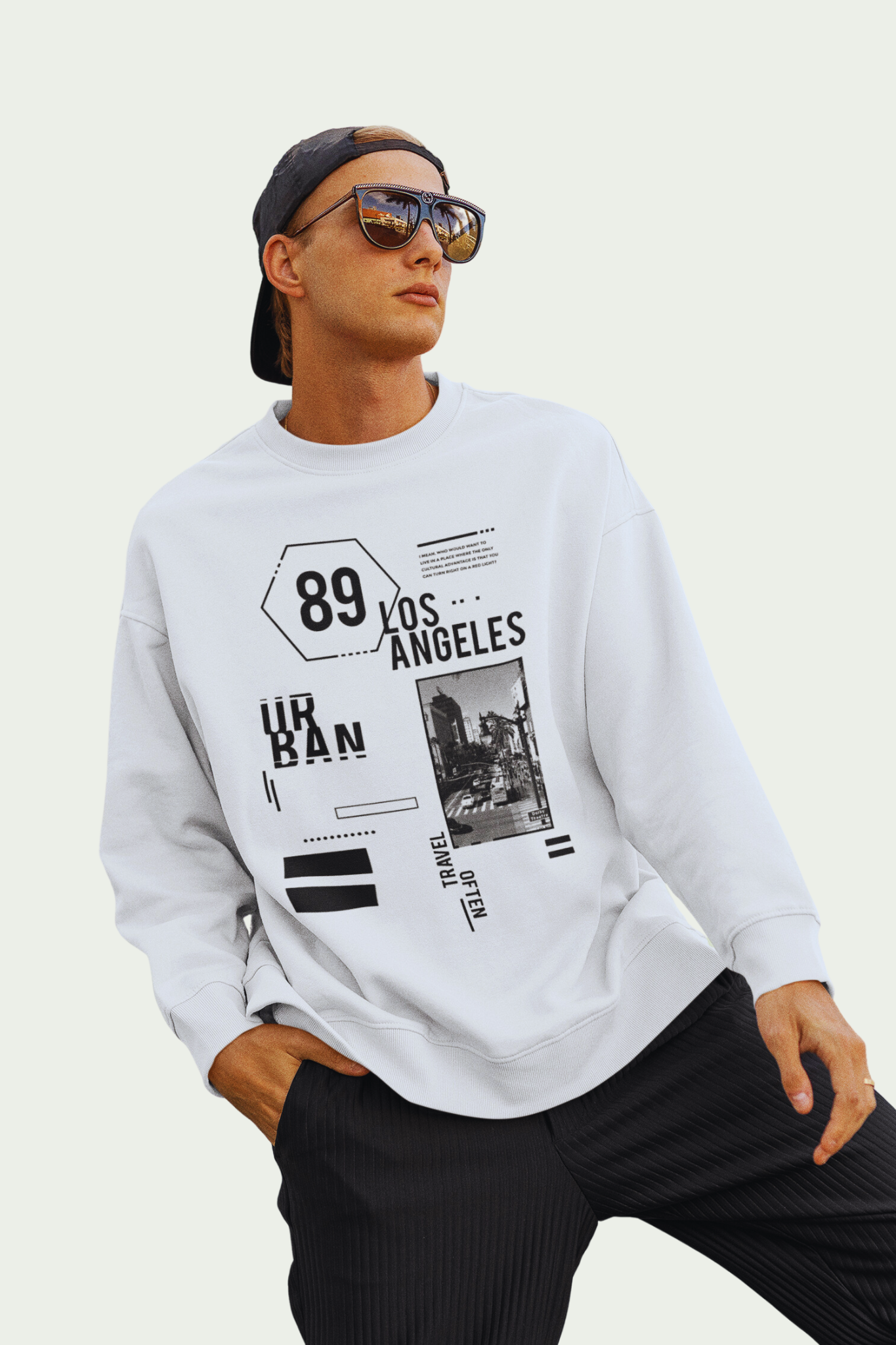 LA Oversized Sweatshirt