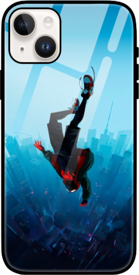 Into The Spider-Verse IPhone Glass Back Cover