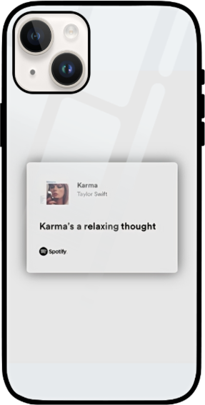 Karma iPhone Glass Cover