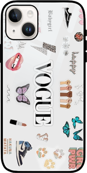 Vogue iPhone Glass Case