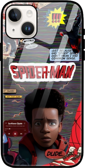 Miles Morales iPhone Glass Cover