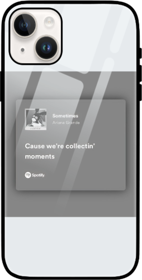 Sometimes Spotify iPhone Glass Cover