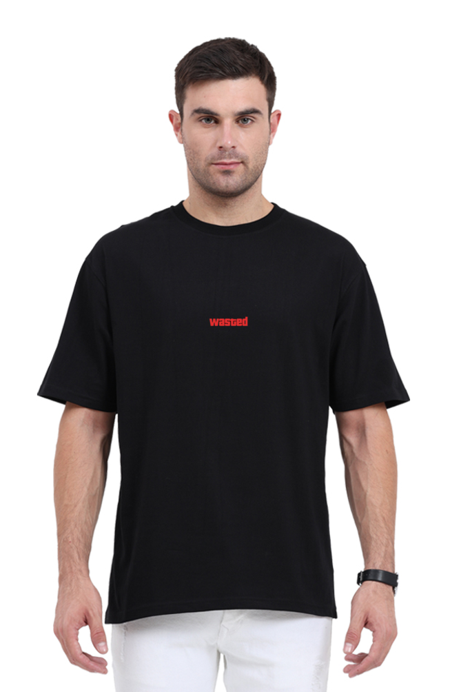 Reality Black Unisex Oversized Tshirt